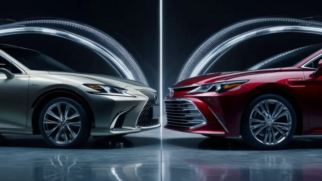 Lexus ES 300h vs Toyota Avalon Hybrid