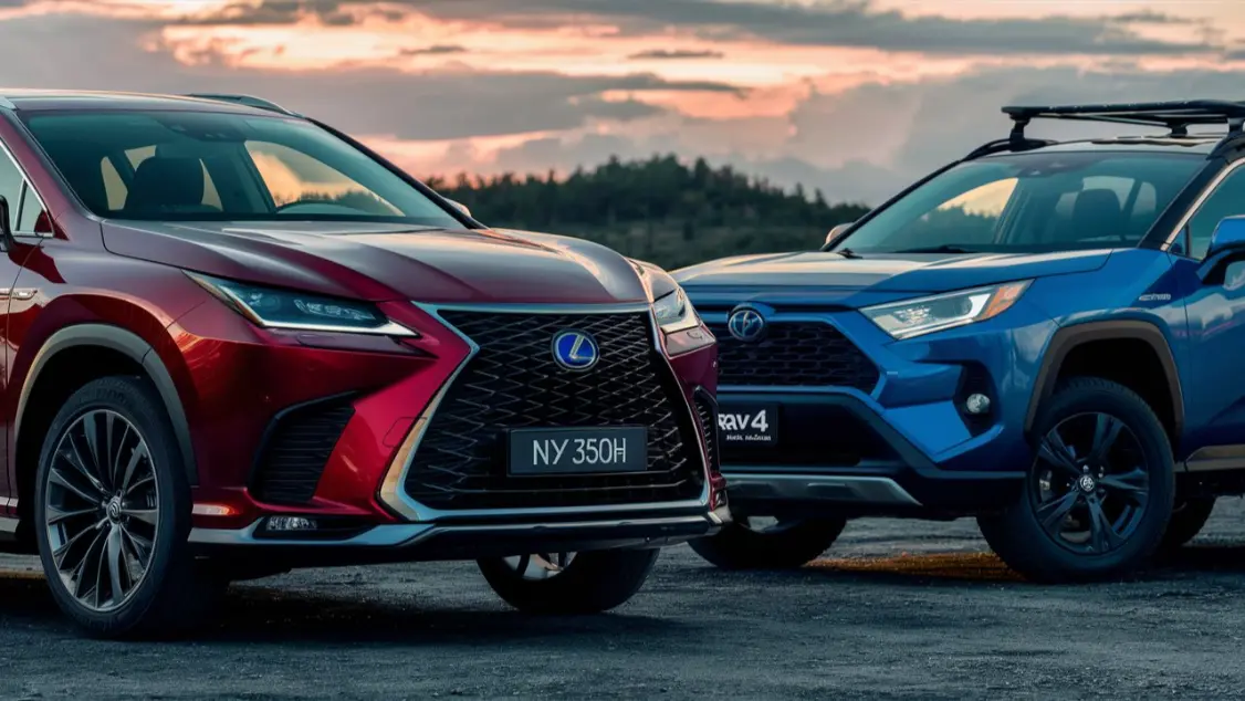 Lexus NX 350h vs Toyota RAV4 Hybrid