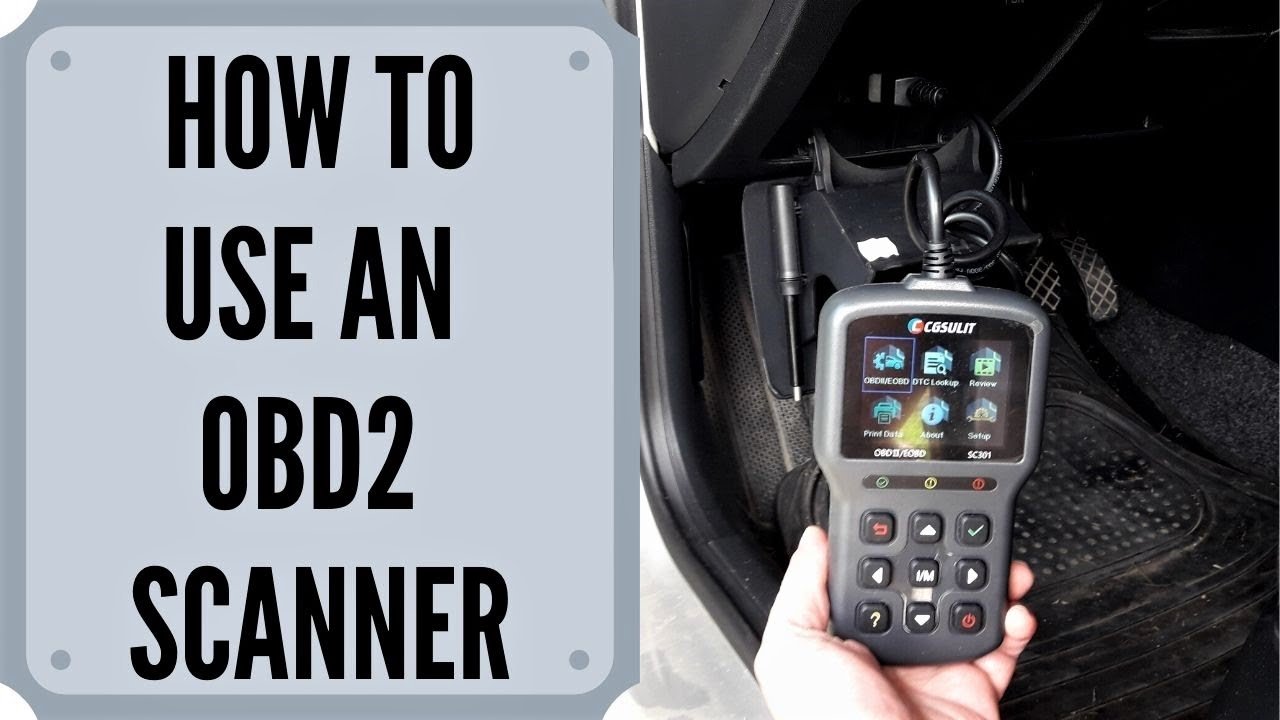 How to Use Obd Scanner